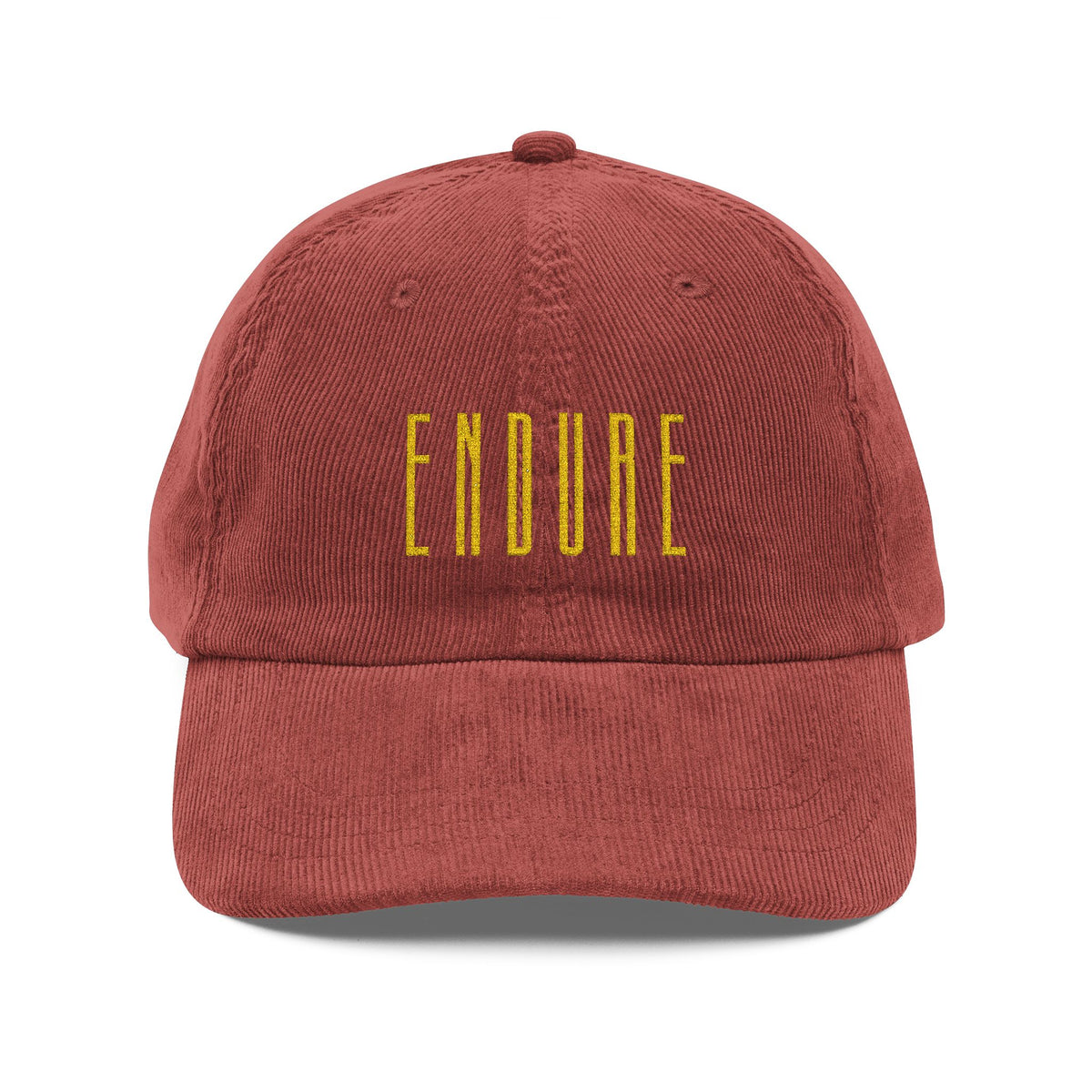 Endure Vintage Embroidered Corduroy Cap